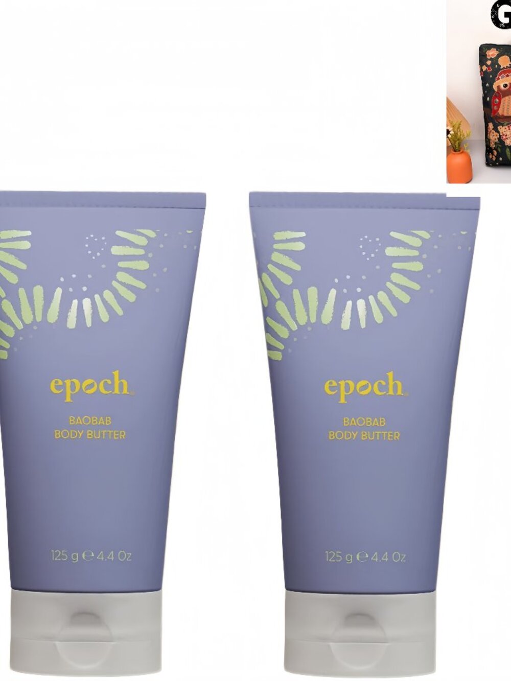 2 bottles of NUSKIN Epoch Baobab Body Butter  + 1 shoulder bag
